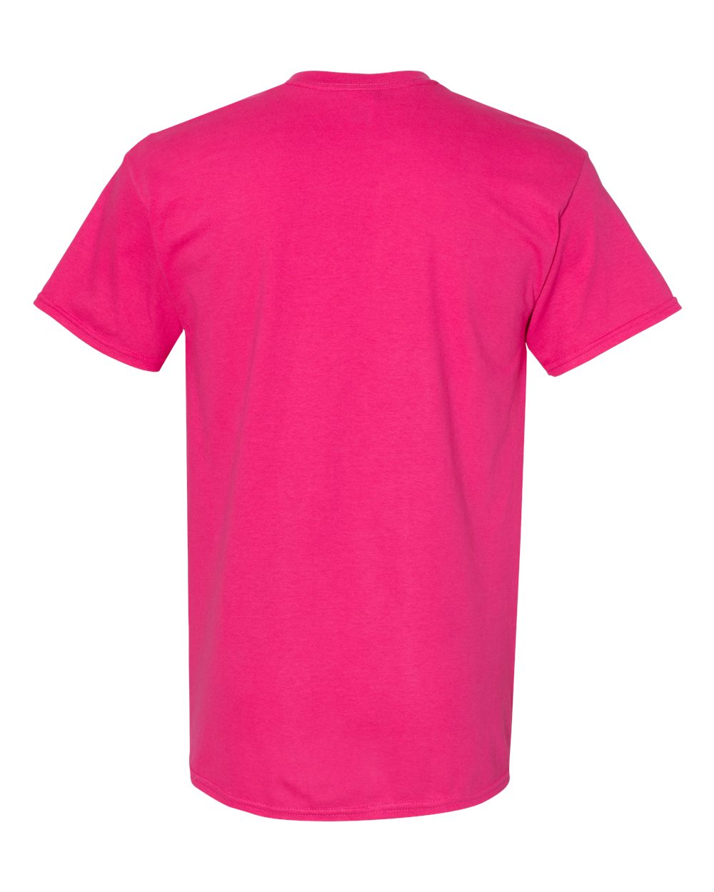 Gildan 5000 - Unisex Heavy Cotton™ T-Shirt - Heliconia - Back