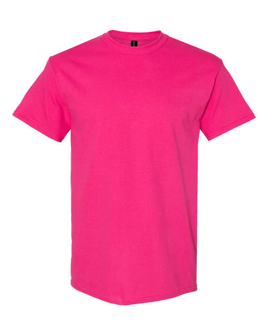 Gildan 5000 - Unisex Heavy Cotton™ T-Shirt - Heliconia - Front