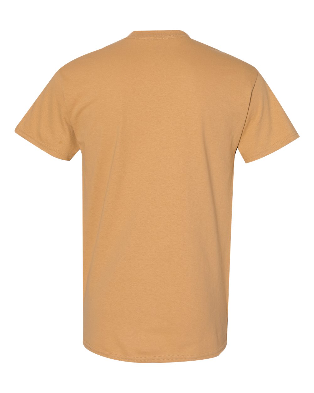 Gildan 5000 - Unisex Heavy Cotton™ T-Shirt - Old Gold - Back