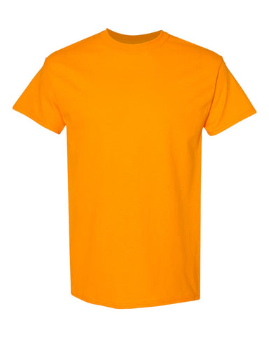 Gildan 5000 - Unisex Heavy Cotton™ T-Shirt - Tennessee Orange - Front