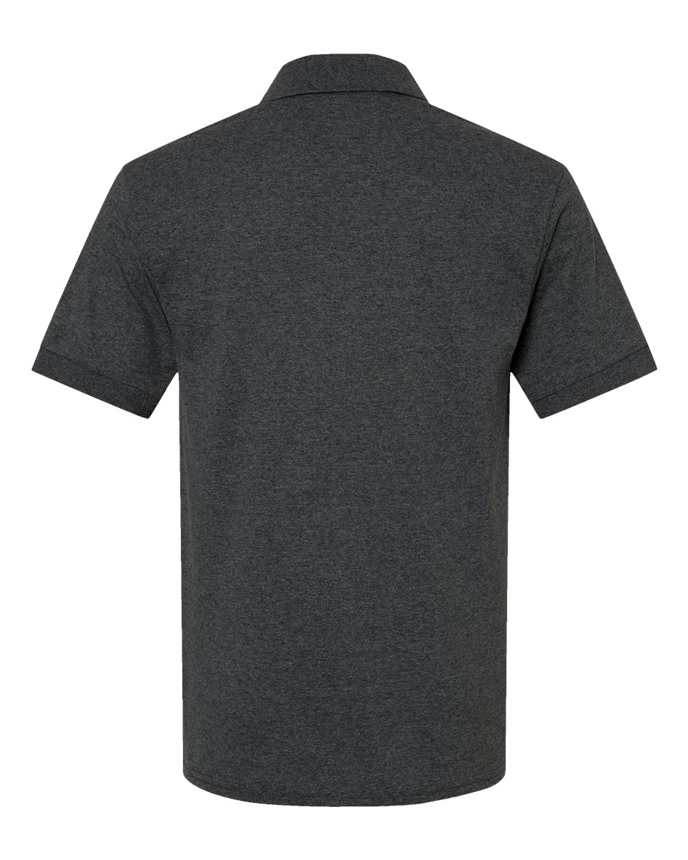 Gildan 8800 - Unisex DryBlend® Jersey Polo - Dark Heather - Back