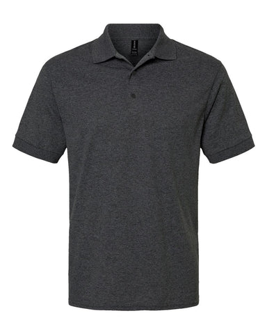 Gildan 8800 - Unisex DryBlend® Jersey Polo - Dark Heather - Front