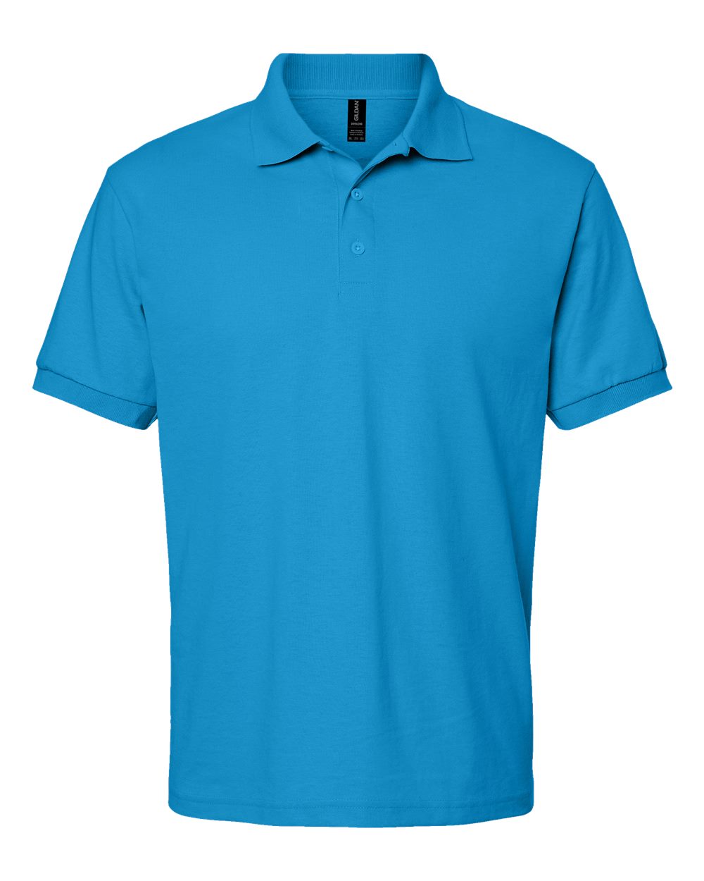 Gildan 8800 - Unisex DryBlend® Jersey Polo - Sapphire - Front