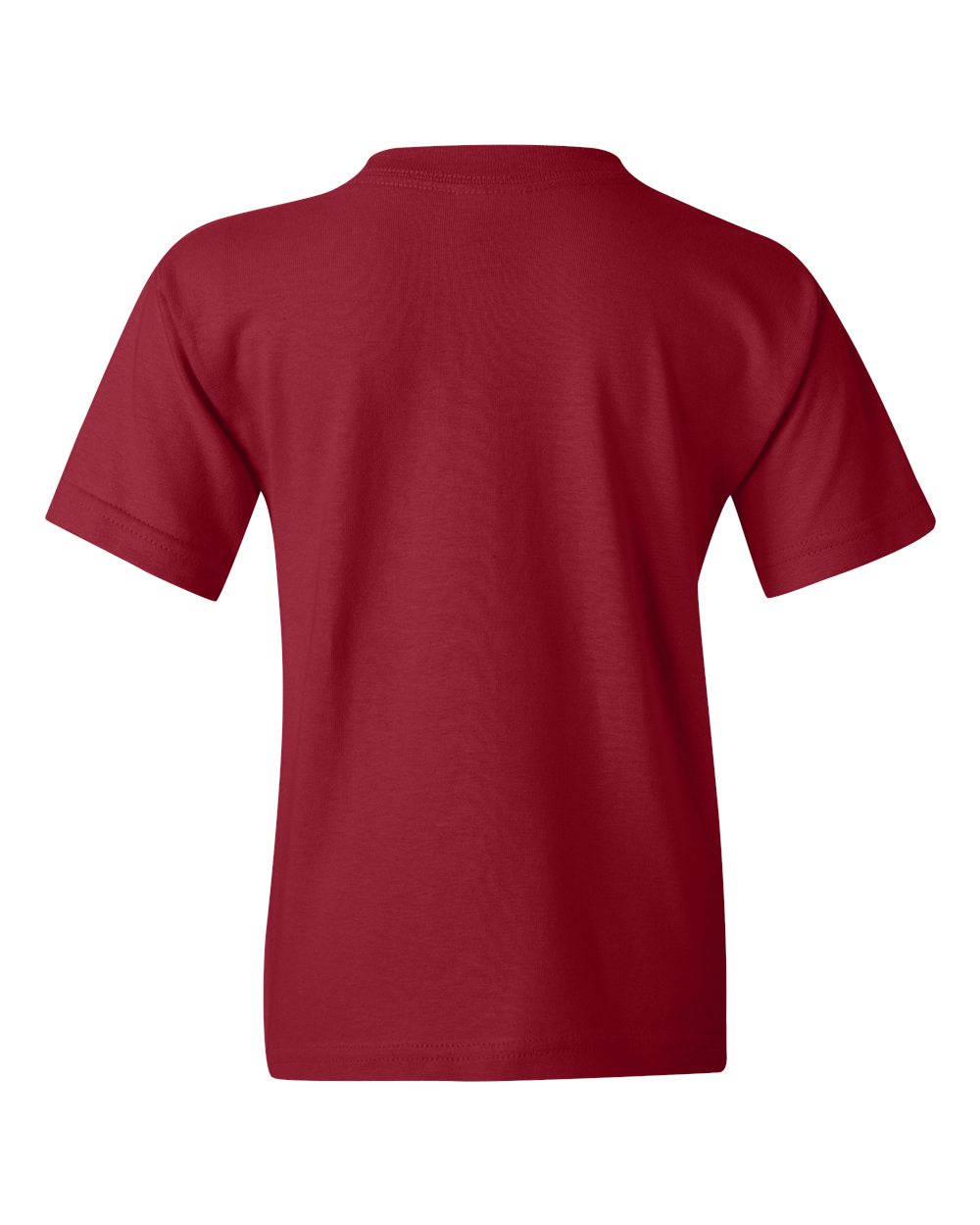 Gildan 5000B - Youth Heavy Cotton™ T-Shirt - Garnet - Back