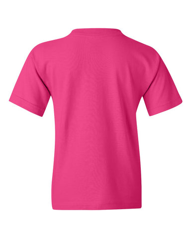 Gildan 5000B - Youth Heavy Cotton™ T-Shirt - Heliconia - Back