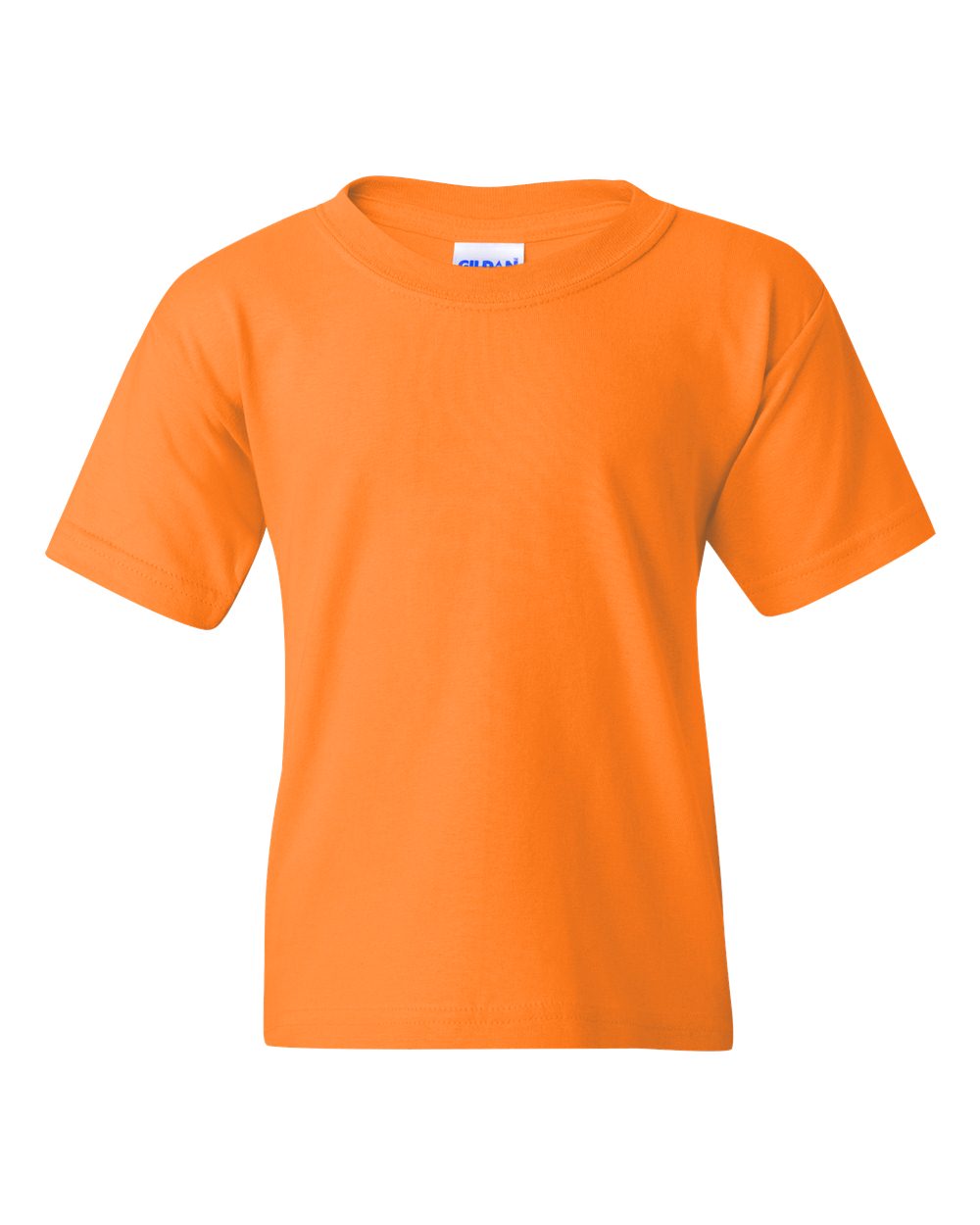 Gildan 5000B - Youth Heavy Cotton™ T-Shirt - Tennessee Orange - Front