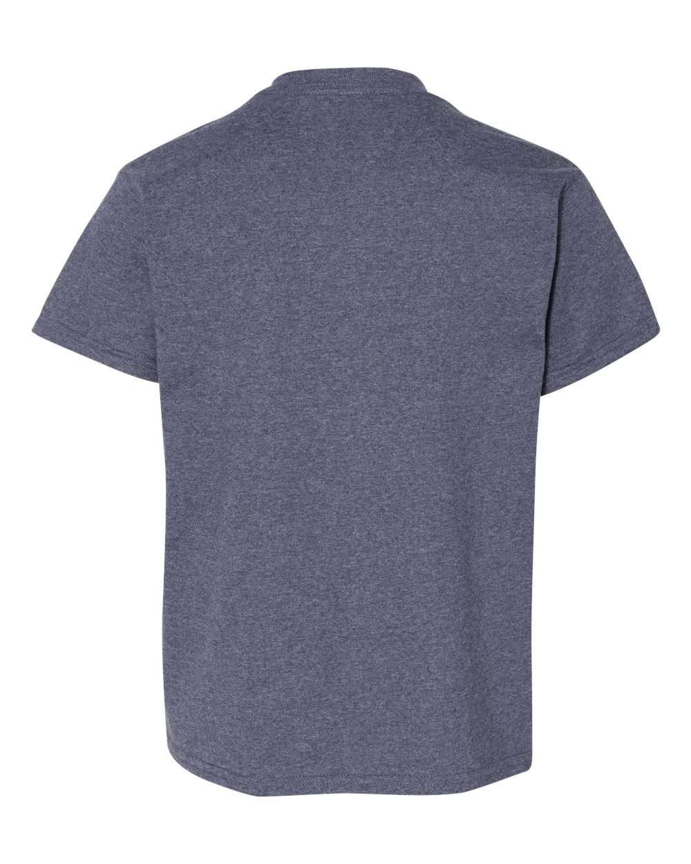 Gildan 5000B - Youth Heavy Cotton™ T-Shirt - Heather Navy - Back