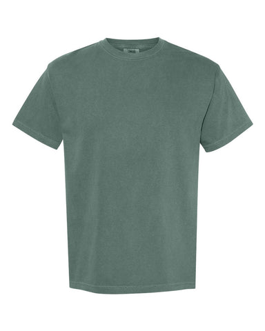 Comfort Colors 1717 - Unisex Garment-Dyed Heavyweight T-Shirt - Blue Spruce - Front