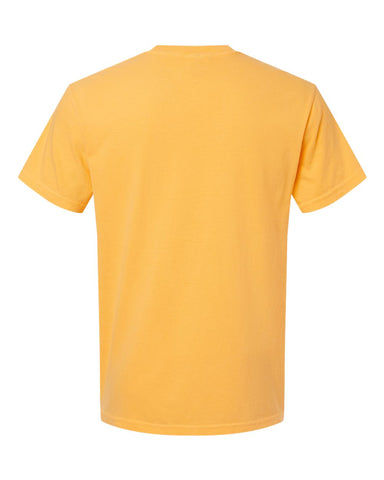 Comfort Colors 1717 - Unisex Garment-Dyed Heavyweight T-Shirt - Citrus - Back