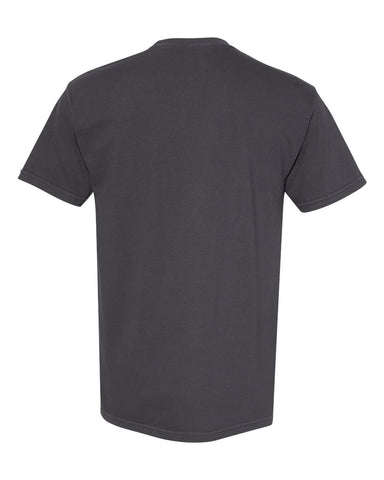 Comfort Colors 1717 - Unisex Garment-Dyed Heavyweight T-Shirt - Graphite - Back
