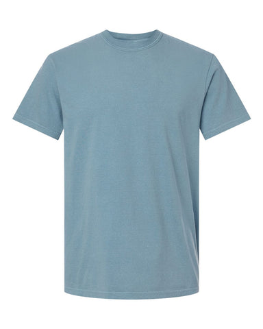 Comfort Colors 1717 - Unisex Garment-Dyed Heavyweight T-Shirt - Ice Blue - Front