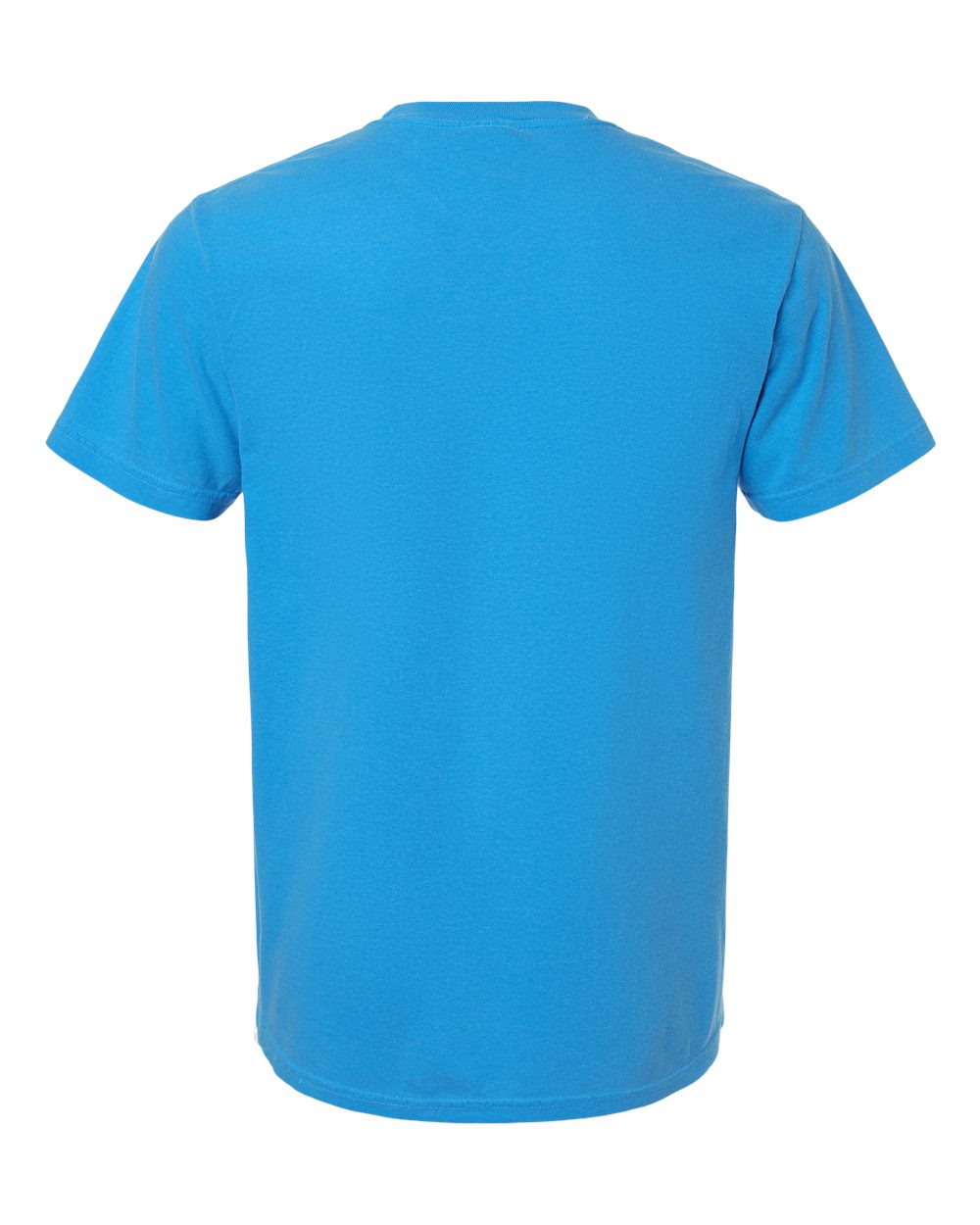 Comfort Colors 1717 - Unisex Garment-Dyed Heavyweight T-Shirt - Royal Caribe - Back
