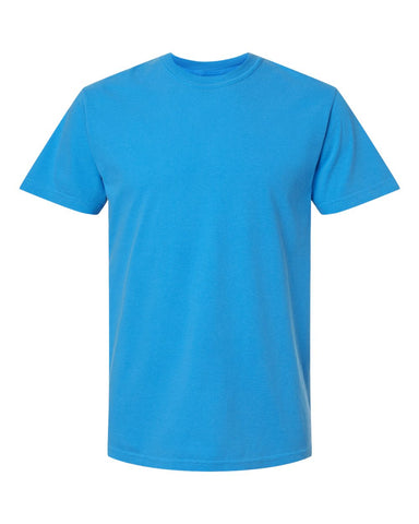Comfort Colors 1717 - Unisex Garment-Dyed Heavyweight T-Shirt - Royal Caribe - Front