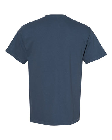 Comfort Colors 1717 - Unisex Garment-Dyed Heavyweight T-Shirt - Midnight - Back