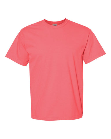 Comfort Colors 1717 - Unisex Garment-Dyed Heavyweight T-Shirt - Watermelon - Front