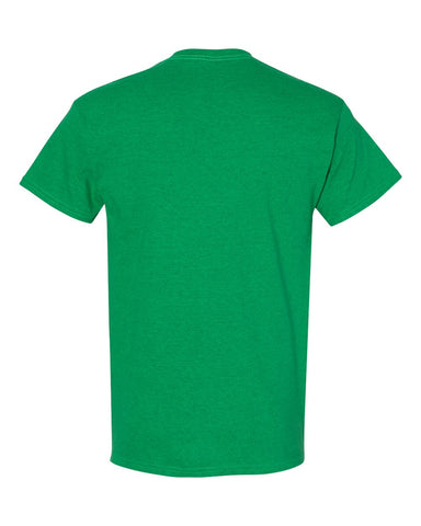 Gildan 5000 - Unisex Heavy Cotton™ T-Shirt - Antique Irish Green - Back