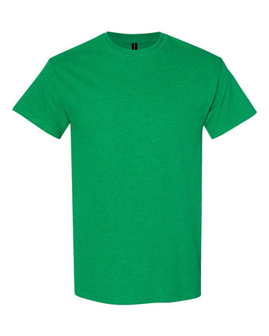 Gildan 5000 - Unisex Heavy Cotton™ T-Shirt - Antique Irish Green - Front