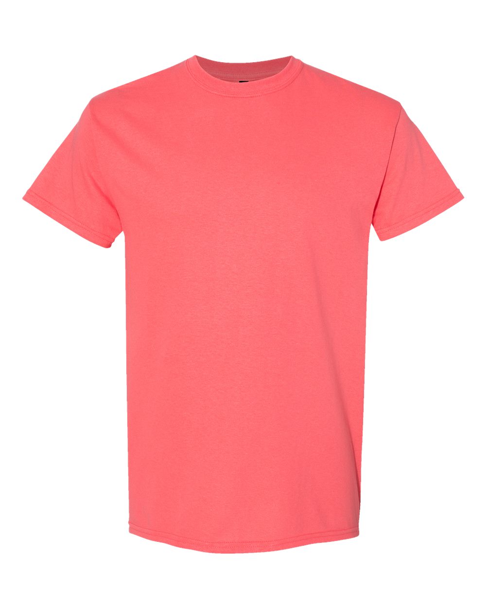 Gildan 5000 - Unisex Heavy Cotton™ T-Shirt - Coral Silk - Front