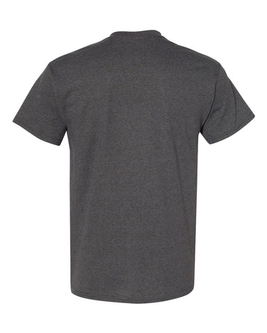 Gildan 5000 - Unisex Heavy Cotton™ T-Shirt - Tweed - Back