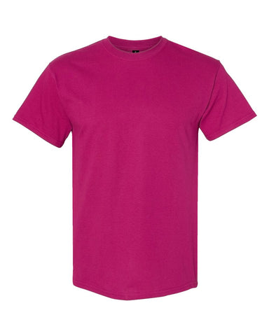 Gildan 5000 - Unisex Heavy Cotton™ T-Shirt - Berry - Front