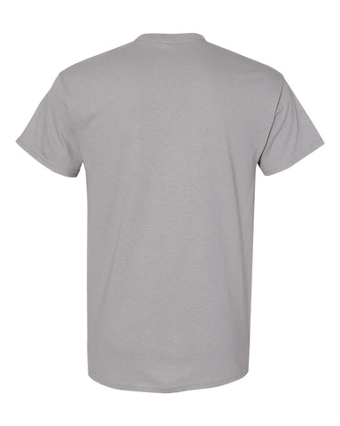 Gildan 5000 - Unisex Heavy Cotton™ T-Shirt - Gravel - Back