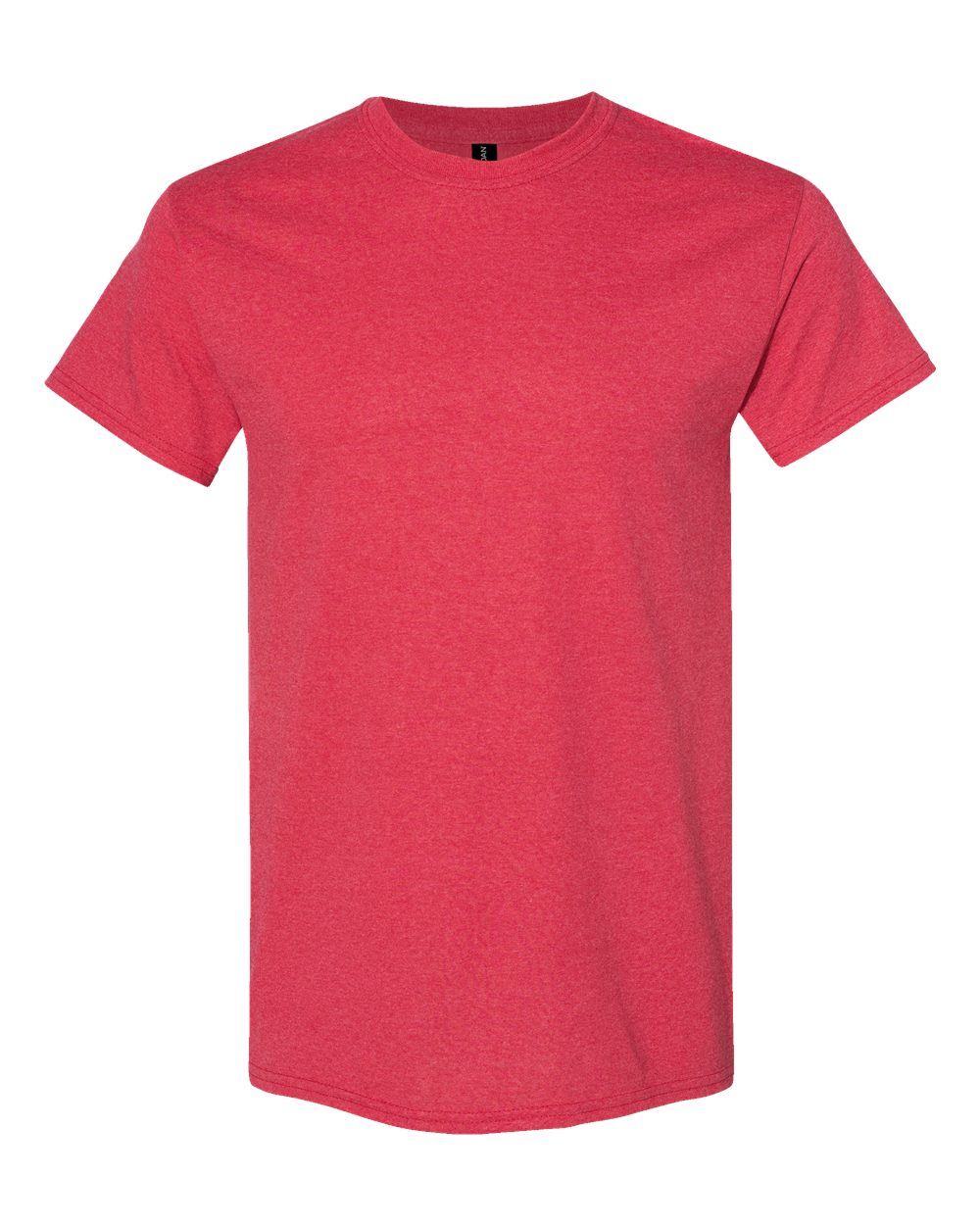 Gildan 5000 - Unisex Heavy Cotton™ T-Shirt - Heather Red - Front