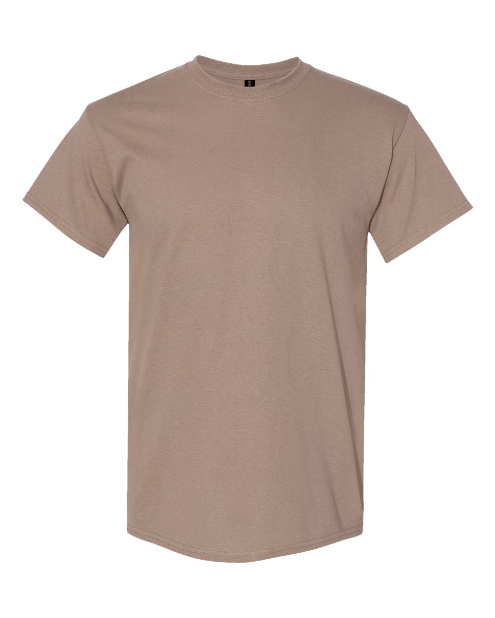 Gildan 5000 - Unisex Heavy Cotton™ T-Shirt - Brown Savana - Front