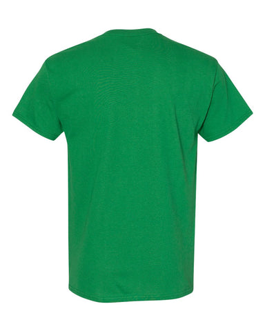 Gildan 5000 - Unisex Heavy Cotton™ T-Shirt - Turf Green - Back