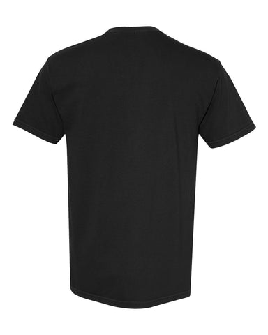 Comfort Colors 1717 - Unisex Garment-Dyed Heavyweight T-Shirt - Black - Back