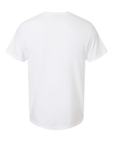 Comfort Colors 1717 - Unisex Garment-Dyed Heavyweight T-Shirt - White - Back