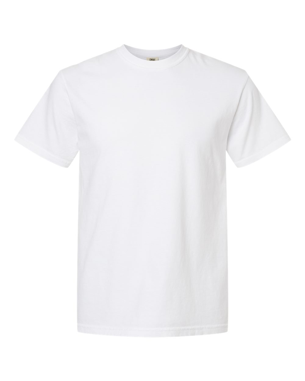 Comfort Colors 1717 - Unisex Garment-Dyed Heavyweight T-Shirt - White - Front