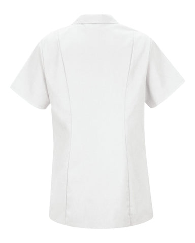 Red Kap KP43 - Women's Zip Front Smock - White