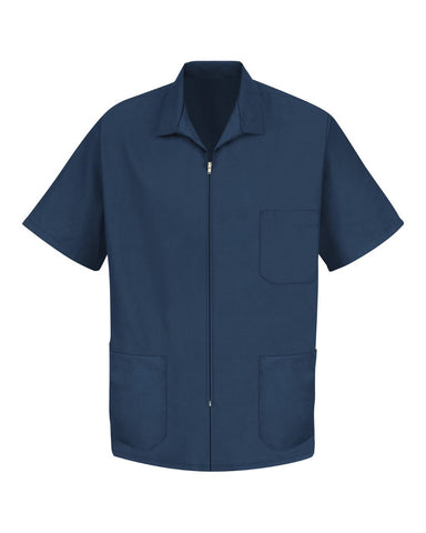 Red Kap KP44 - Unisex Zip-Front Smock - Navy