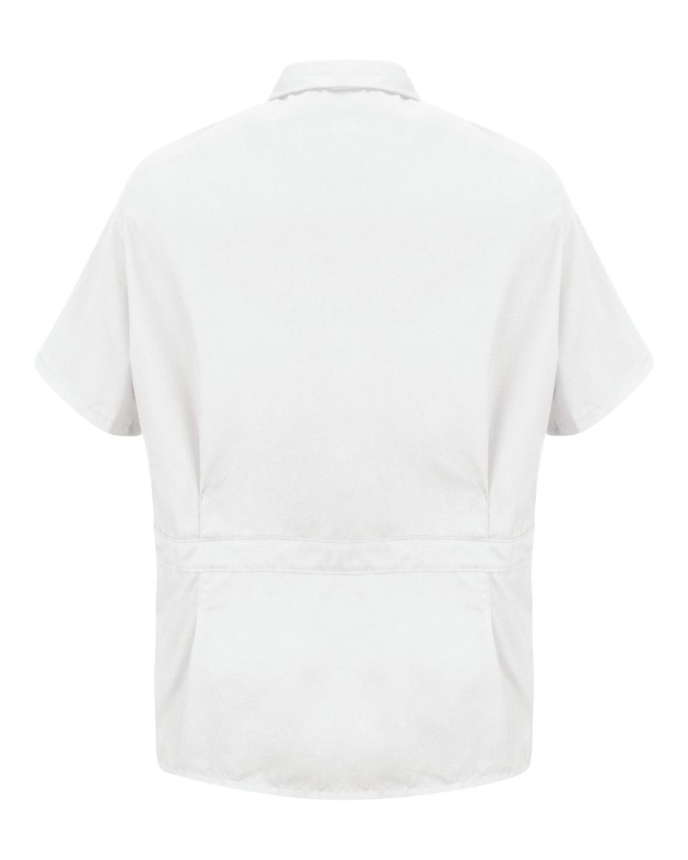 Red Kap KP44 - Unisex Zip-Front Smock - White