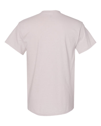 Gildan 5000 - Unisex Heavy Cotton™ T-Shirt - Ice Grey - Back