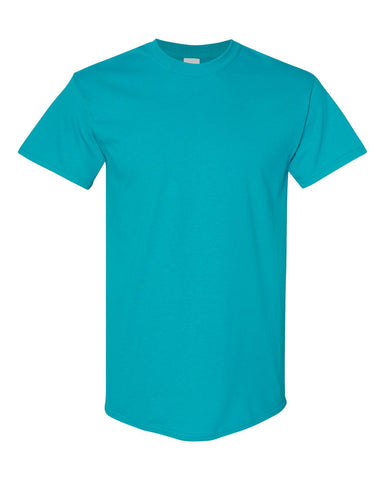 Gildan 5000 - Unisex Heavy Cotton™ T-Shirt - Tropical Blue - Front