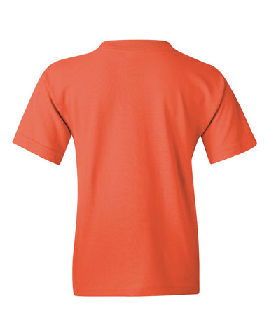 Gildan 5000B - Youth Heavy Cotton™ T-Shirt - Coral Silk - Back