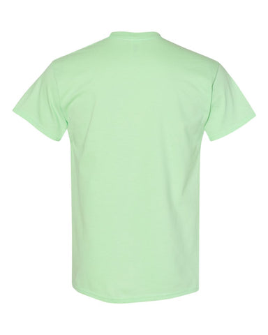 Gildan 5000 - Unisex Heavy Cotton™ T-Shirt - Mint Green - Back