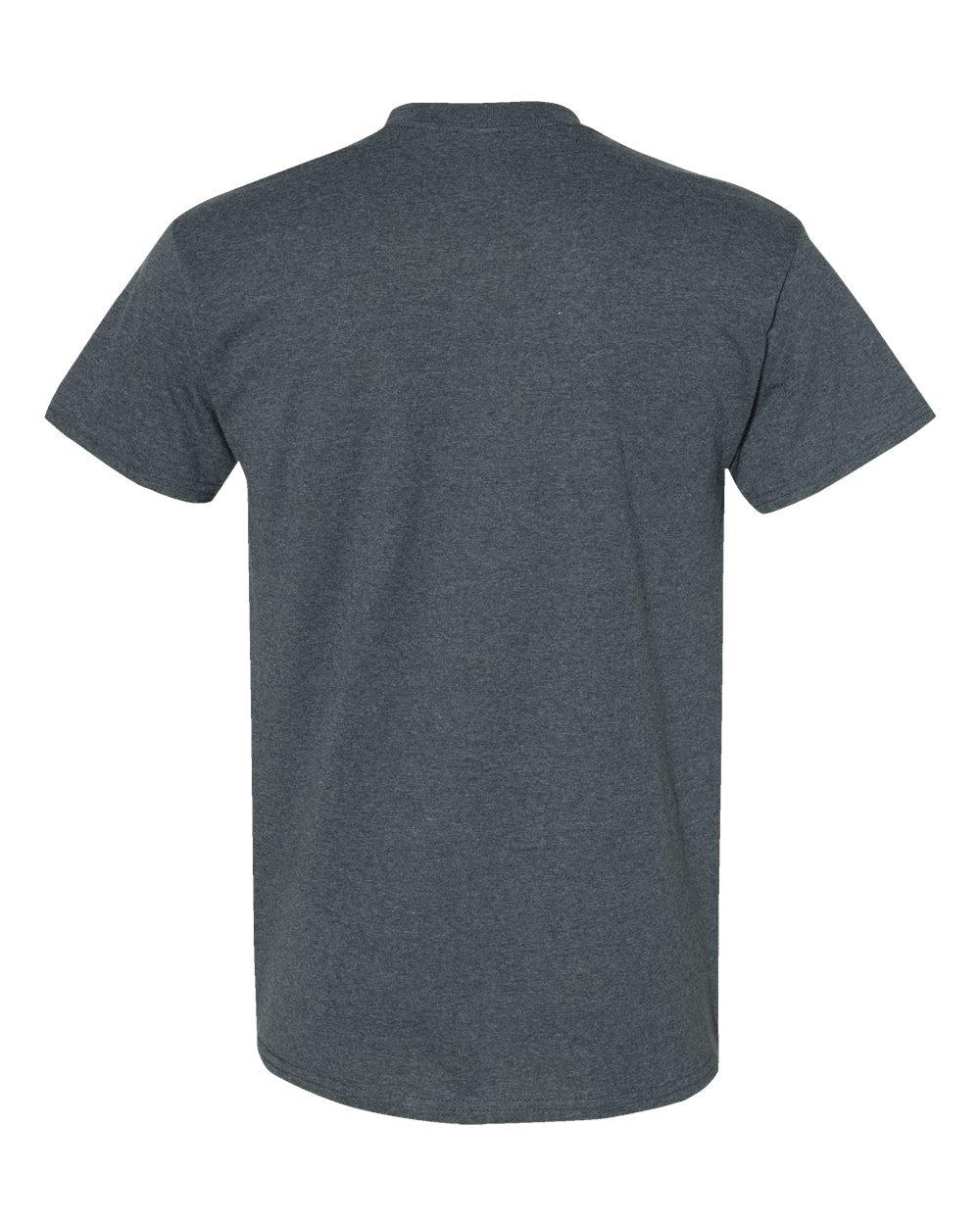 Gildan 5000 - Unisex Heavy Cotton™ T-Shirt - Dark Heather - Back