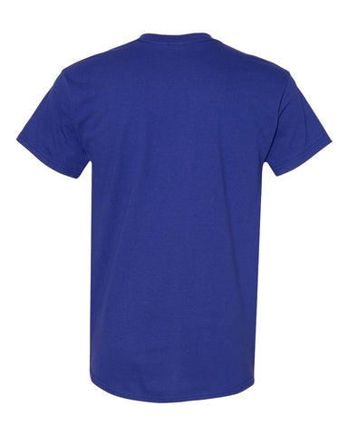 Gildan 5000 - Unisex Heavy Cotton™ T-Shirt - Cobalt - Back