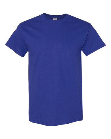Gildan 5000 - Unisex Heavy Cotton™ T-Shirt - Cobalt - Front