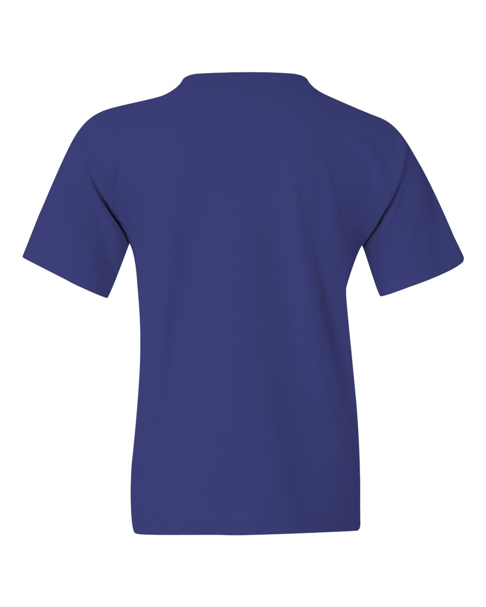 Gildan 5000B - Youth Heavy Cotton™ T-Shirt - Cobalt - Back