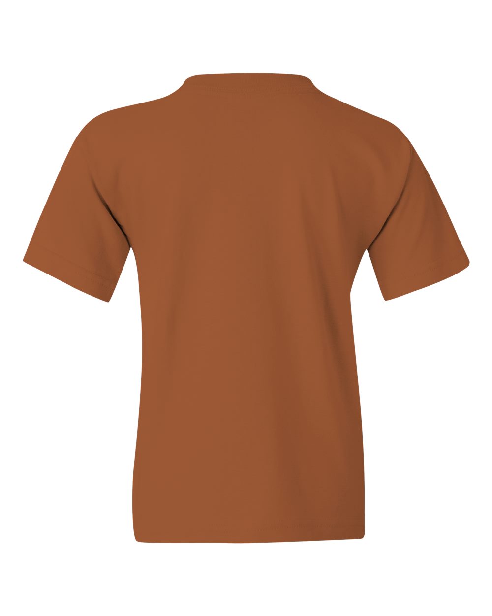 Gildan 5000B - Youth Heavy Cotton™ T-Shirt - Texas Orange - Back