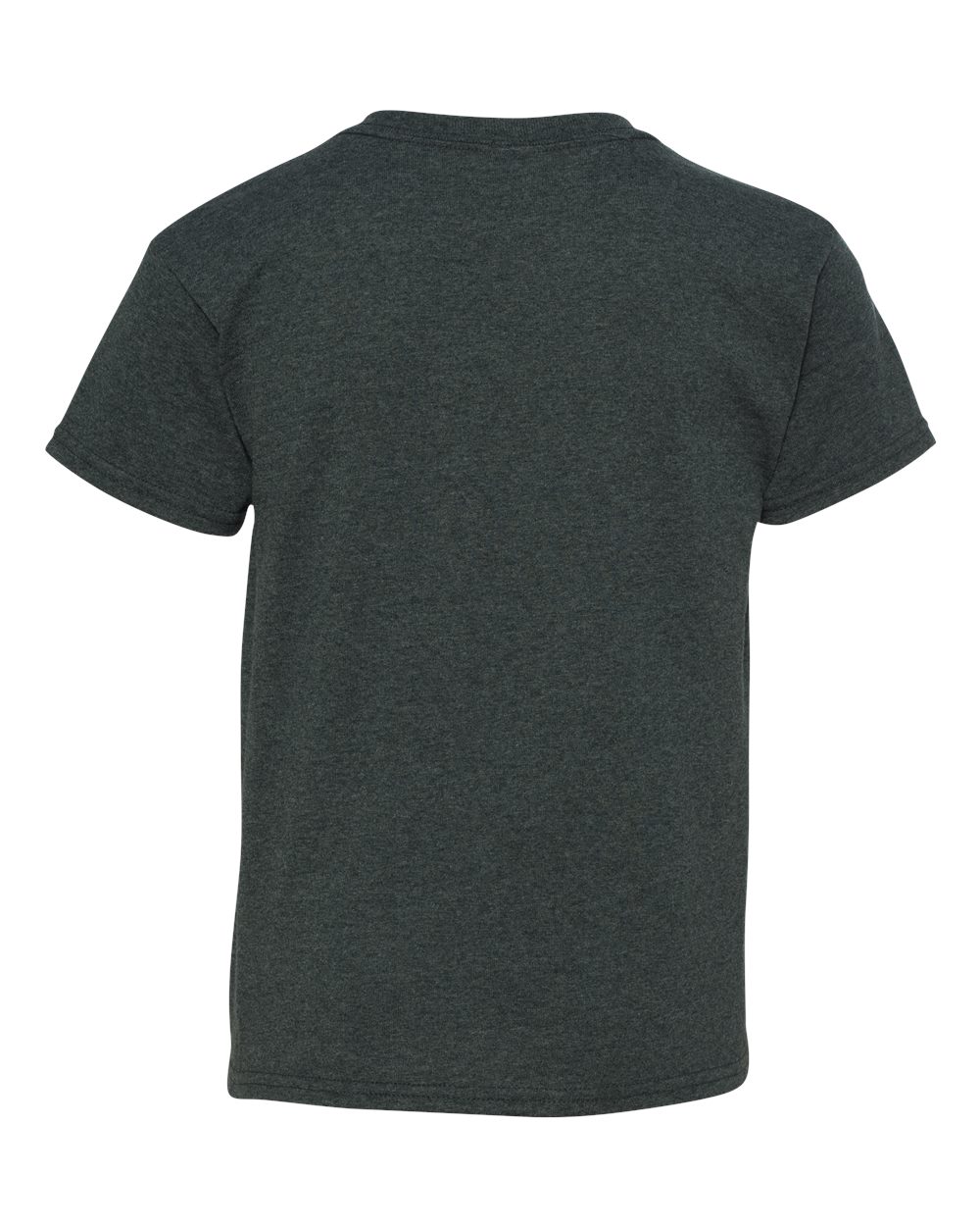 Gildan 5000B - Youth Heavy Cotton™ T-Shirt - Dark Heather - Back