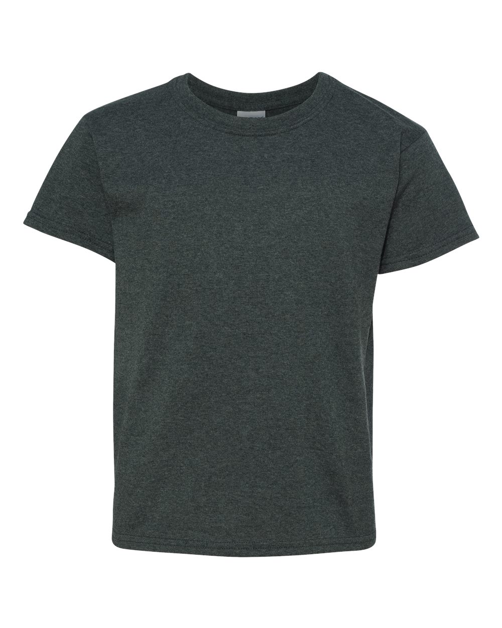 Gildan 5000B - Youth Heavy Cotton™ T-Shirt - Dark Heather - Front