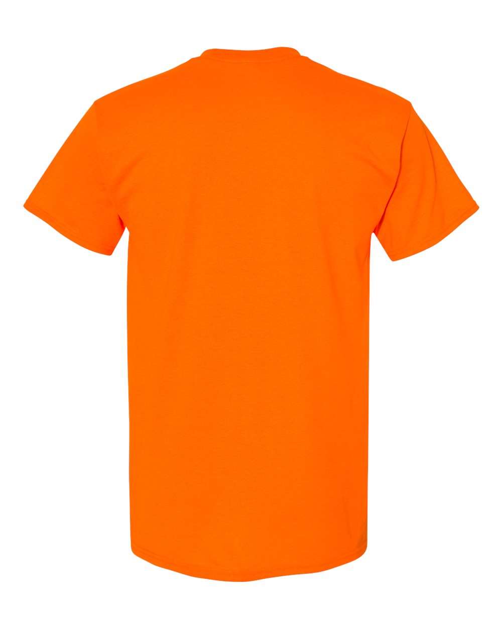 Gildan 5000B - Youth Heavy Cotton™ T-Shirt - Safety Orange - Back