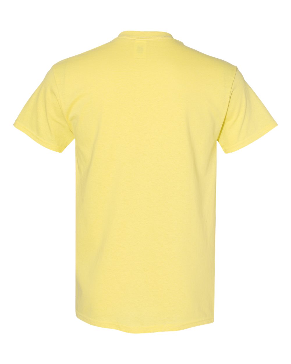 Gildan 5000 - Unisex Heavy Cotton™ T-Shirt - Cornsilk - Back