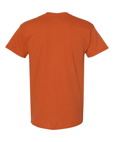 Gildan 5000 - Unisex Heavy Cotton™ T-Shirt - Texas Orange - Back