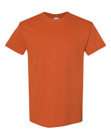 Gildan 5000 - Unisex Heavy Cotton™ T-Shirt - Texas Orange - Front
