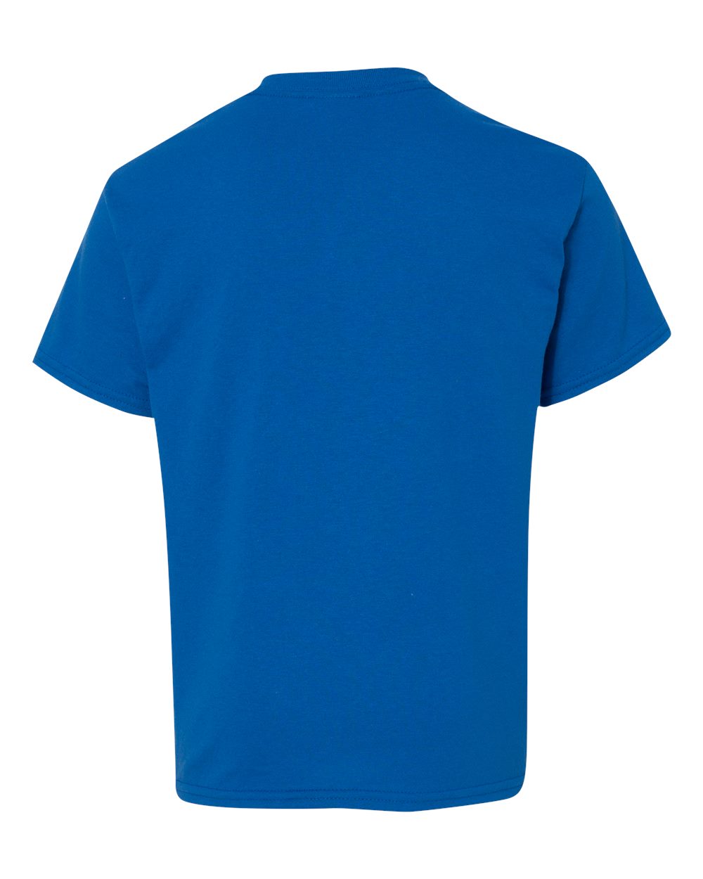 Gildan 5000B - Youth Heavy Cotton™ T-Shirt - Neon Blue - Back